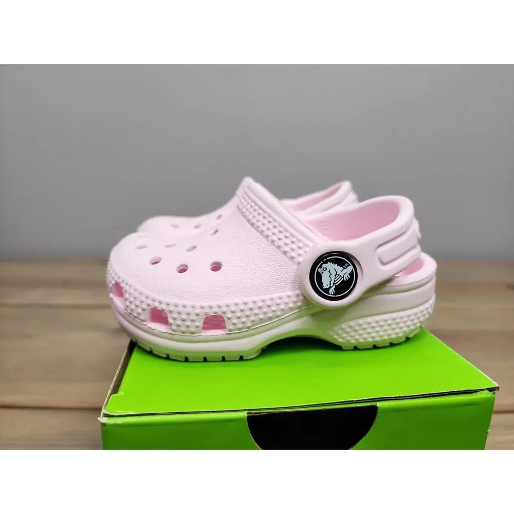 Crocs Toddler Classic Clog Pink Milk C4